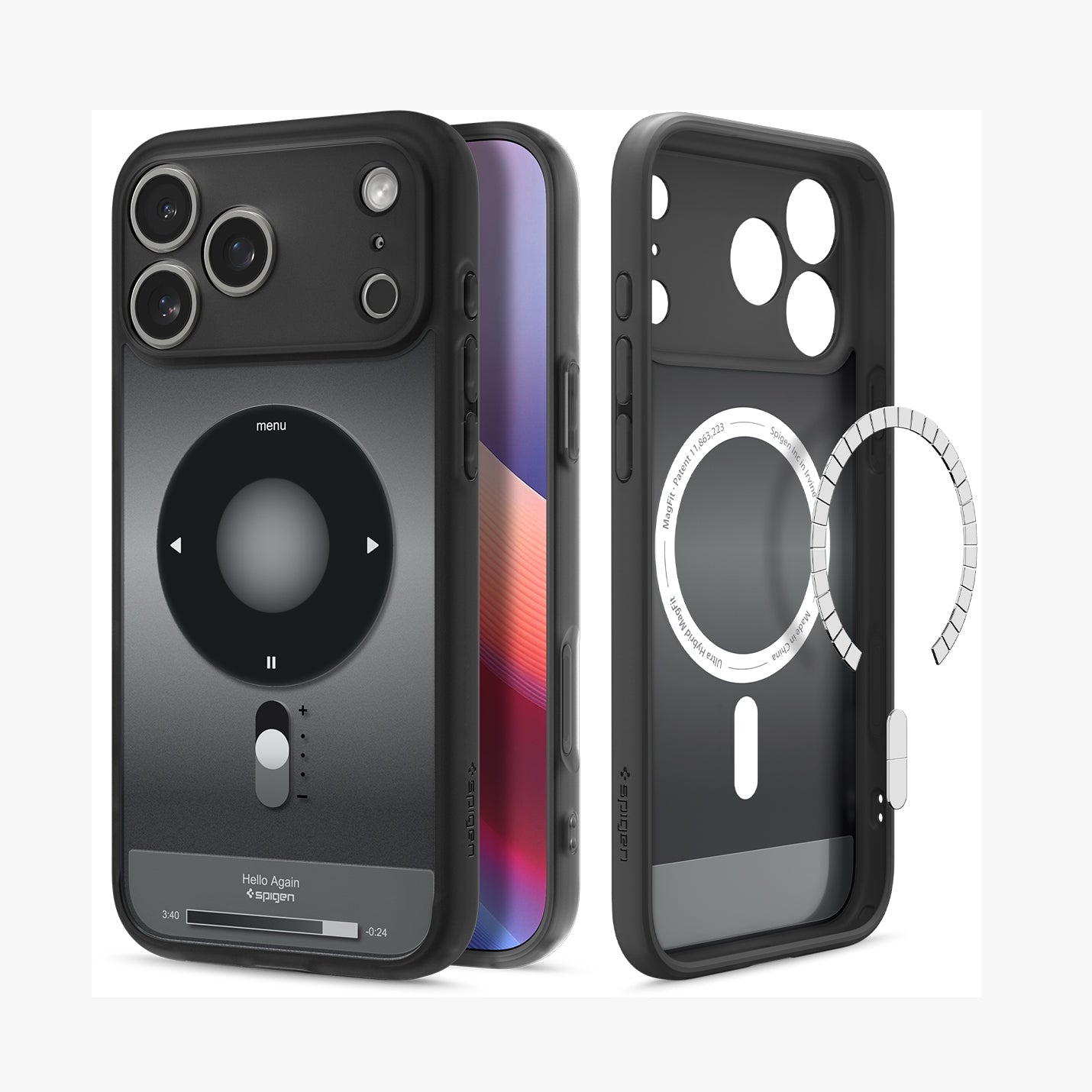 غلاف سبجن الترا هايبرد كلاسيك (ماج فيت) لآيفون 17 برو ماكس