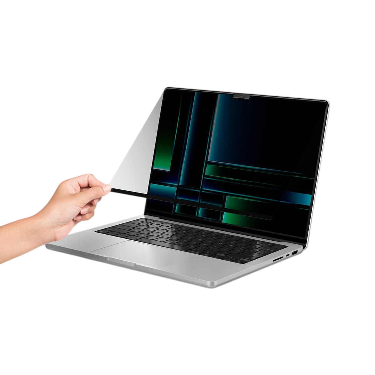 واقي شاشة الخصوصية Spigen Safe View لجهاز MacBook Pro (M5 / M4 / M3 / M2 / M1)