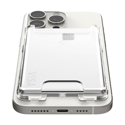 Spigen Ultra Hybrid MagFit Wallet (MagFit) Clear