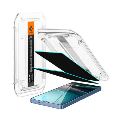 سبجن GLAS.tR EZ Fit | واقي شاشة الخصوصية (عبوة 2) لجهاز سامسونج جالاكسي S25 ألترا