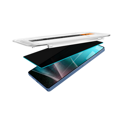 Spigen GLAS.tR EZ Fit | Privacy Screen Protector (2-Pack) for Samsung Galaxy S25 Ultra