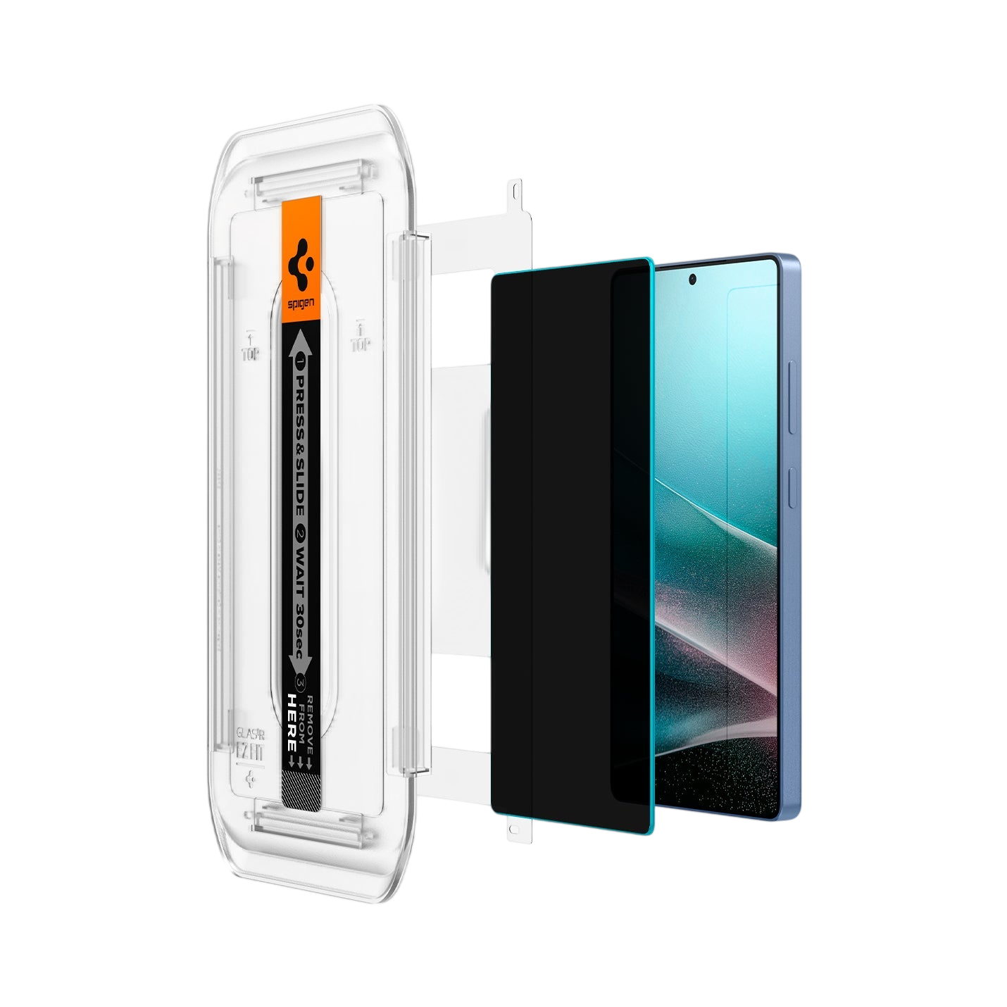 سبجن GLAS.tR EZ Fit | واقي شاشة الخصوصية (عبوة 2) لجهاز سامسونج جالاكسي S25 ألترا