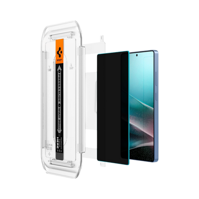 Spigen GLAS.tR EZ Fit | Privacy Screen Protector (2-Pack) for Samsung Galaxy S25 Ultra