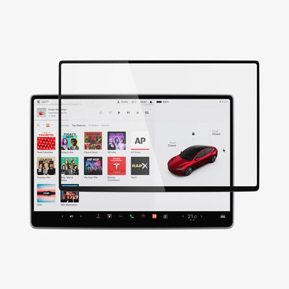 Spigen Tempered Glass Spigen Tesla tR Slim Anti Glare Screen Protector (Rear Display) 1 Pack - Tesla Model 3 (2025/2024) - Y (2025)