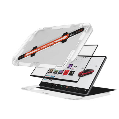 واقي شاشة مضاد للتوهج من زجاج مقسى سبجن تسلا tR رقيق (للشاشة الخلفية) عبوة واحدة - تسلا موديل 3 (2025/2024) - Y (2025)