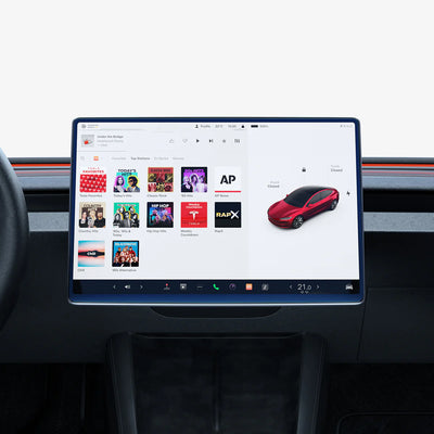 Spigen Tempered Glass Spigen Tesla tR Slim Anti Glare Screen Protector (Rear Display) 1 Pack - Tesla Model 3 (2025/2024) - Y (2025)