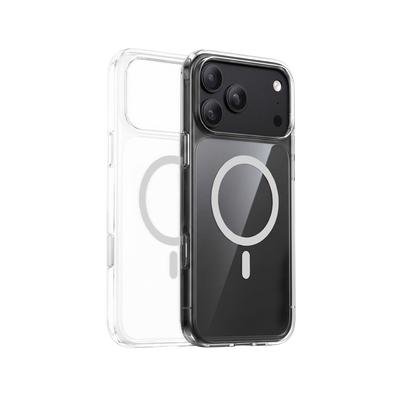 Torras Guardian-Mag Case for iPhone 17 Pro / iPhone 18 Pro - Clear 