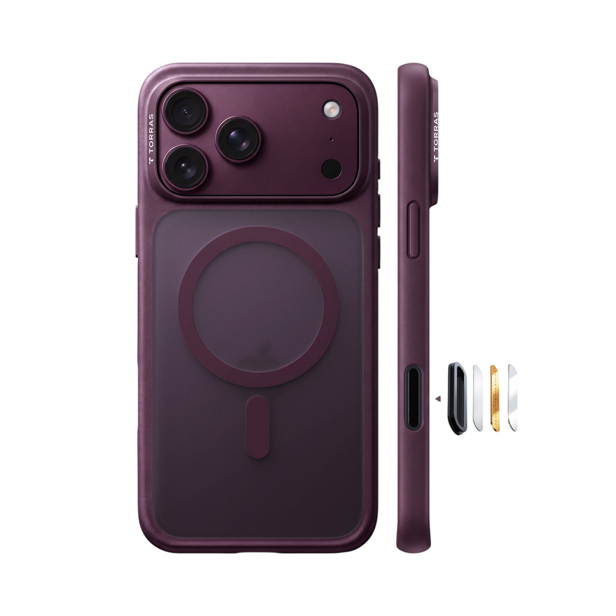 Torras OriginFit-Mag Case for iPhone 17 Pro Max / iPhone 18 Pro Max - Purple 
