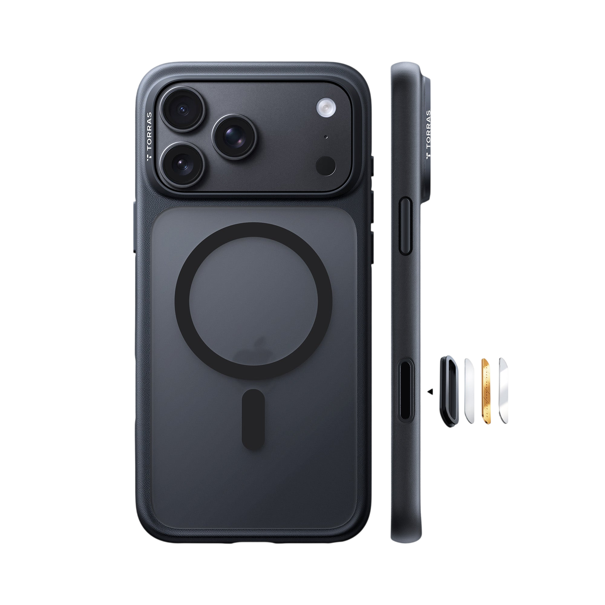 Torras OriginFit-Mag Case for iPhone 17 Pro / iPhone 18 Pro - Black 