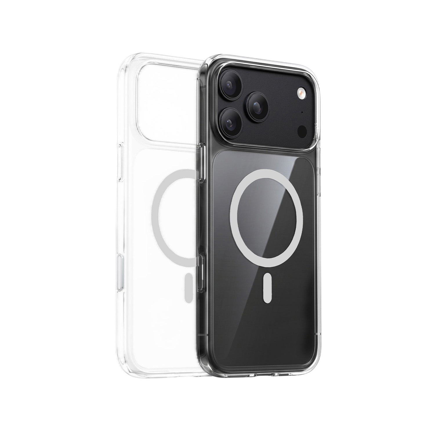 Torras Guardian-Mag Case for iPhone 17 Pro Max / iPhone 18 Pro Max - Clear 
