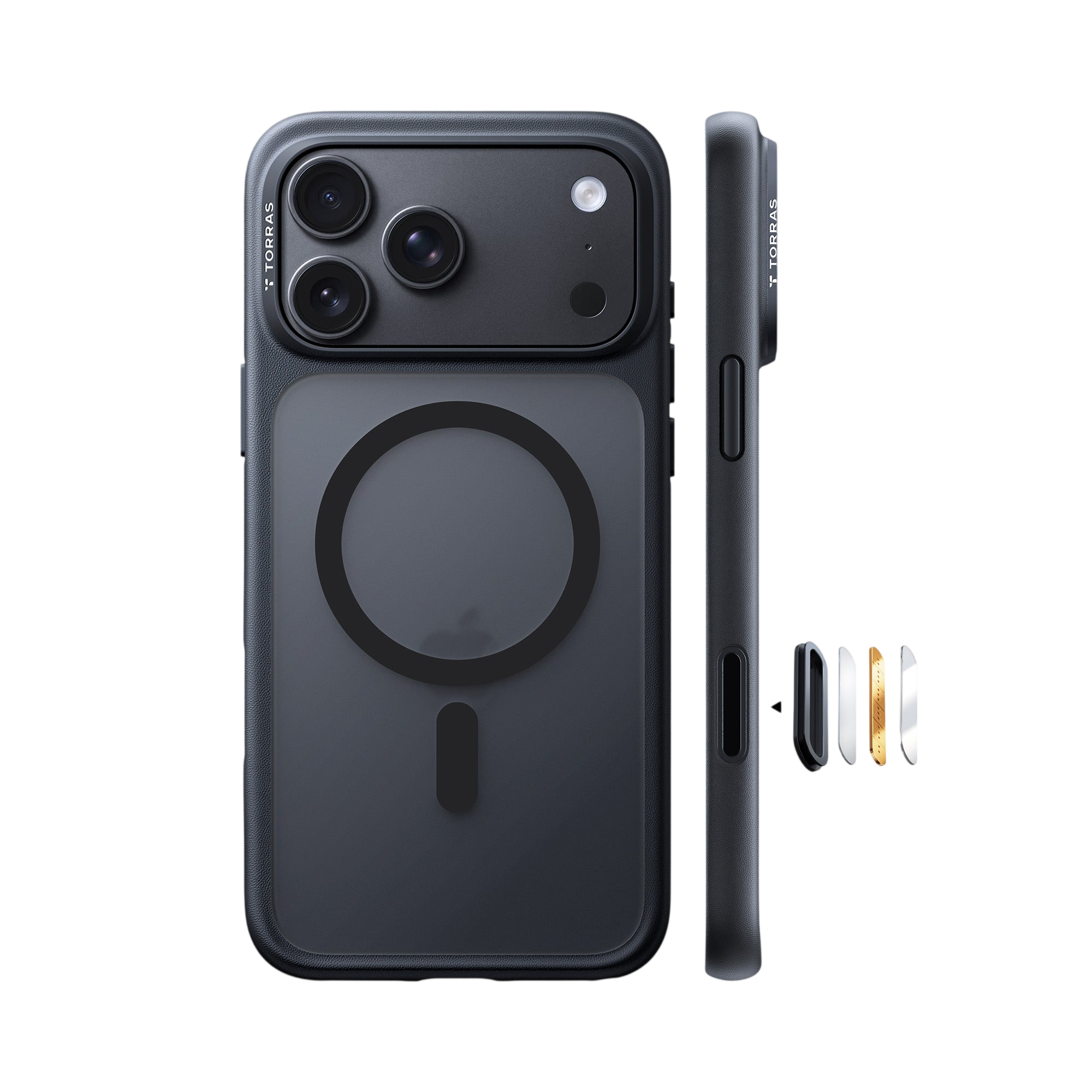 Torras OriginFit-Mag Case for iPhone 17 Pro Max / iPhone 18 Pro Max - Black 