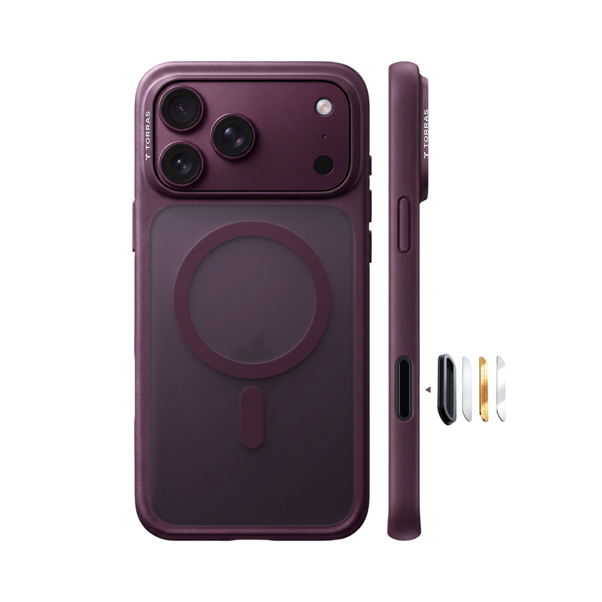 Torras OriginFit-Mag Case for iPhone 17 Pro / iPhone 18 Pro - Purple 