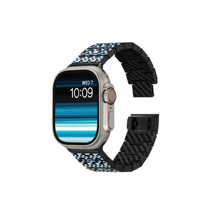 Pitaka Dreamland Chroma Carbon Watch Band for Apple Watch  49mm / 46mm / 45mm - Mosaic