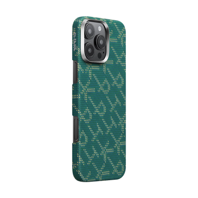PITAKA Monogram Tactile Woven Case for iPhone 16 Pro