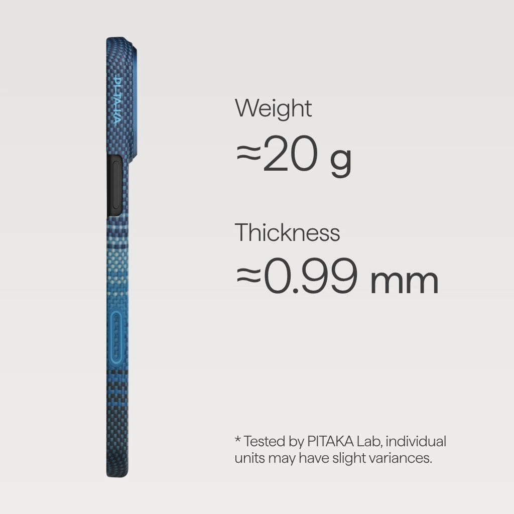 غلاف بيتاكا فائق النحافة (مع بيتا تاب) لجهاز آيفون 17 برو