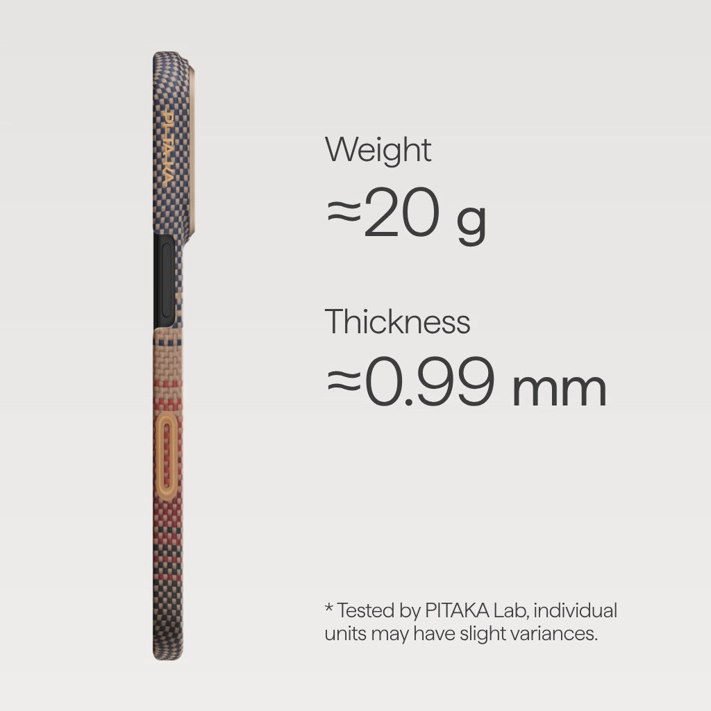 غلاف بيتاكا فائق النحافة (مع بيتا تاب) لجهاز آيفون 17 برو