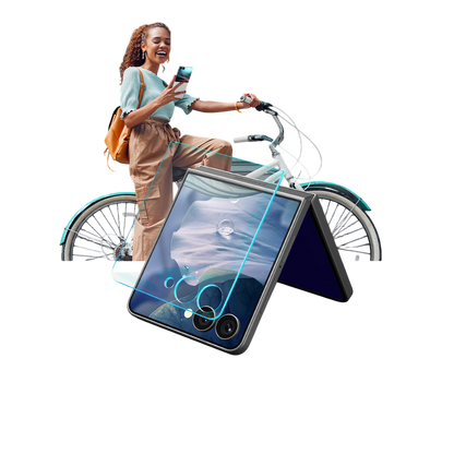 Spigen GLAS.tR EZ Fit Screen Protector for Samsung Galaxy Z Flip 7 - 2 Pack