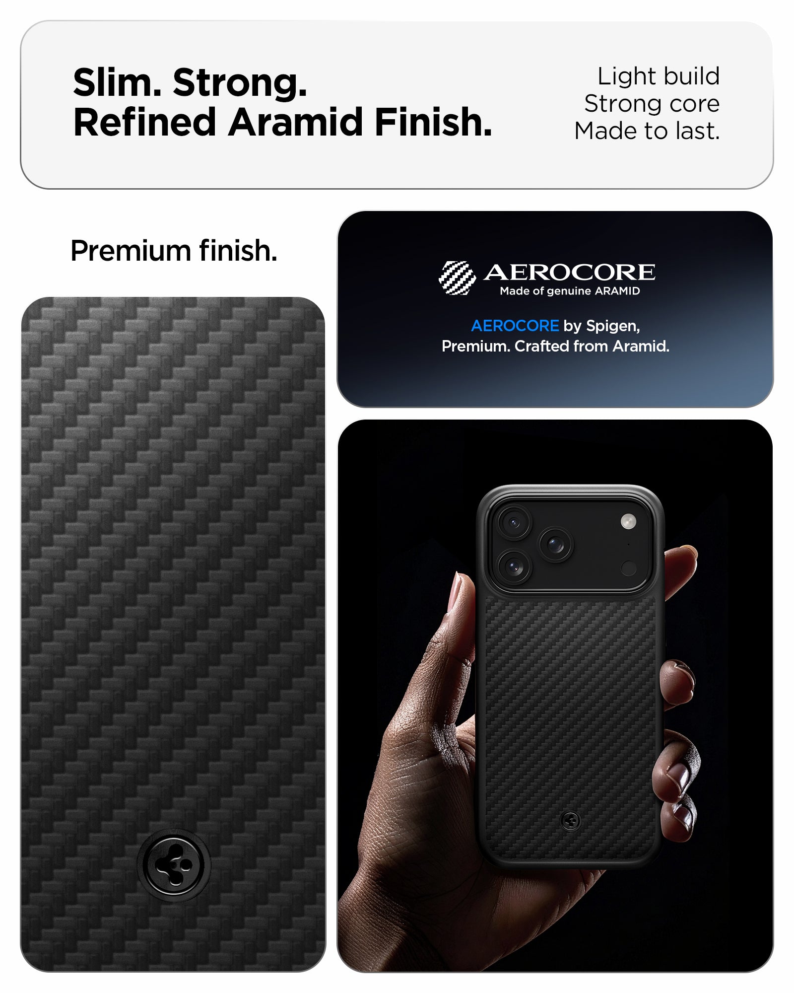 غلاف سبجن إنزو أراميد T (ماج فيت) لهاتف آيفون 17 برو ماكس