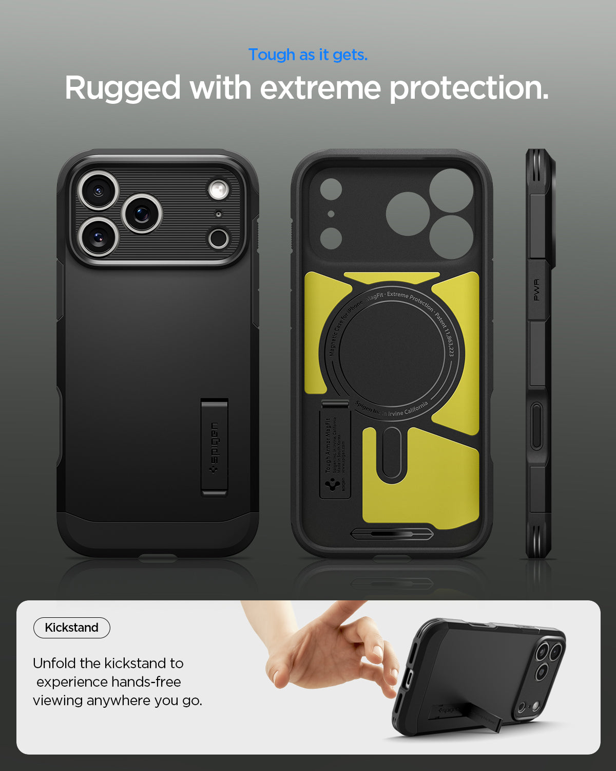 Spigen Tough Armor T (MagFit) Case for iPhone 17 Pro Max / 17 Pro