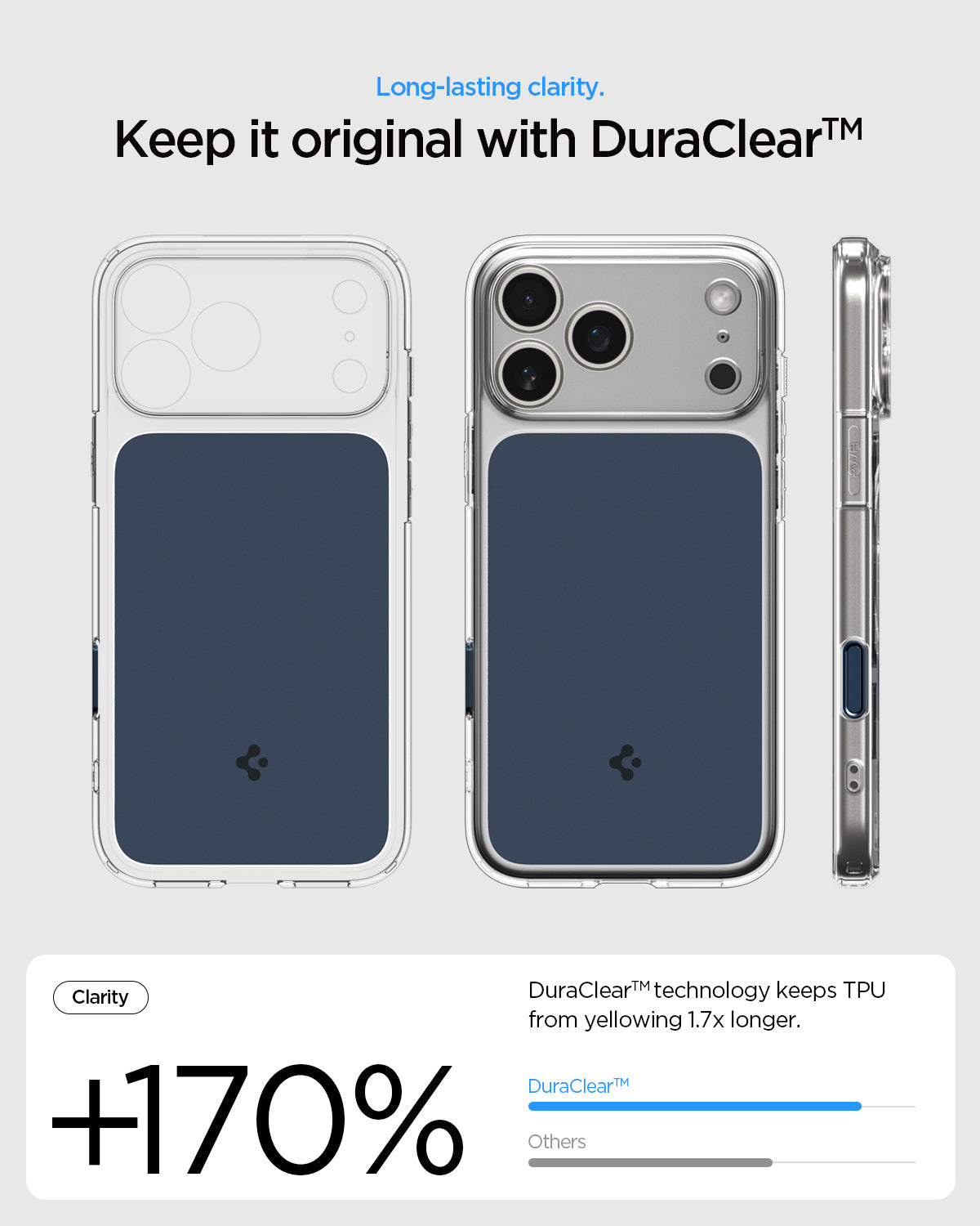 غلاف سبجن الترا هايبرد تي ماغ فيت لجهاز آيفون 17 برو ماكس / آيفون 17 برو