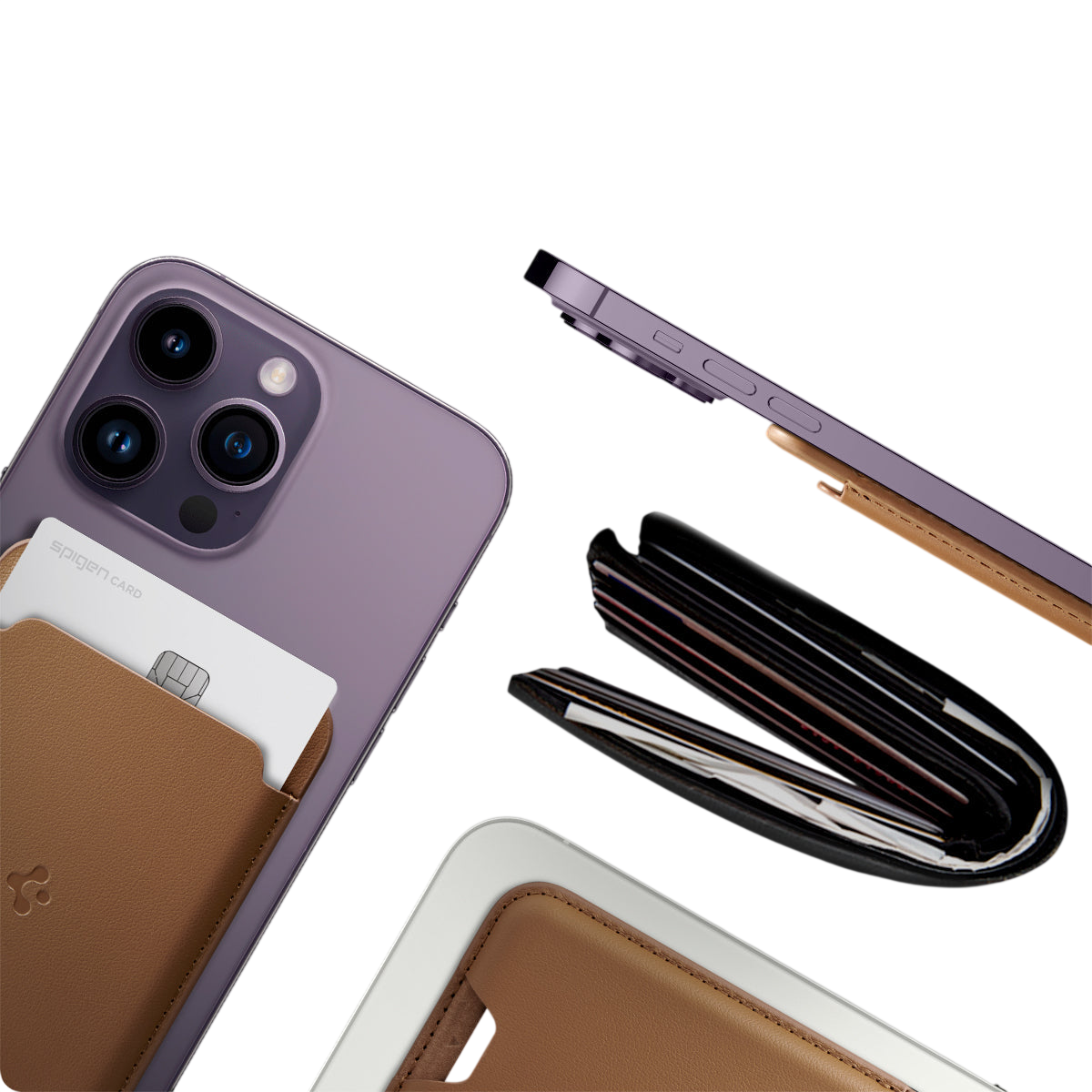 حامل بطاقات سبيجن Valentinus (MagFit) متوافق مع MagSafe