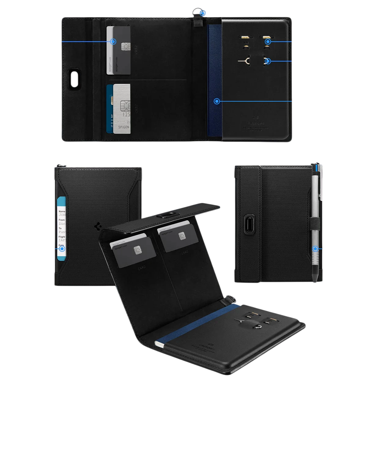 Spigen Passport Card Holder