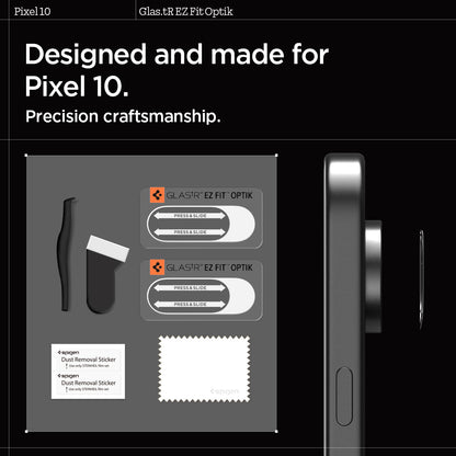 Spigen Optik EZ Fit Lens Protector for Google Pixel 10 Series