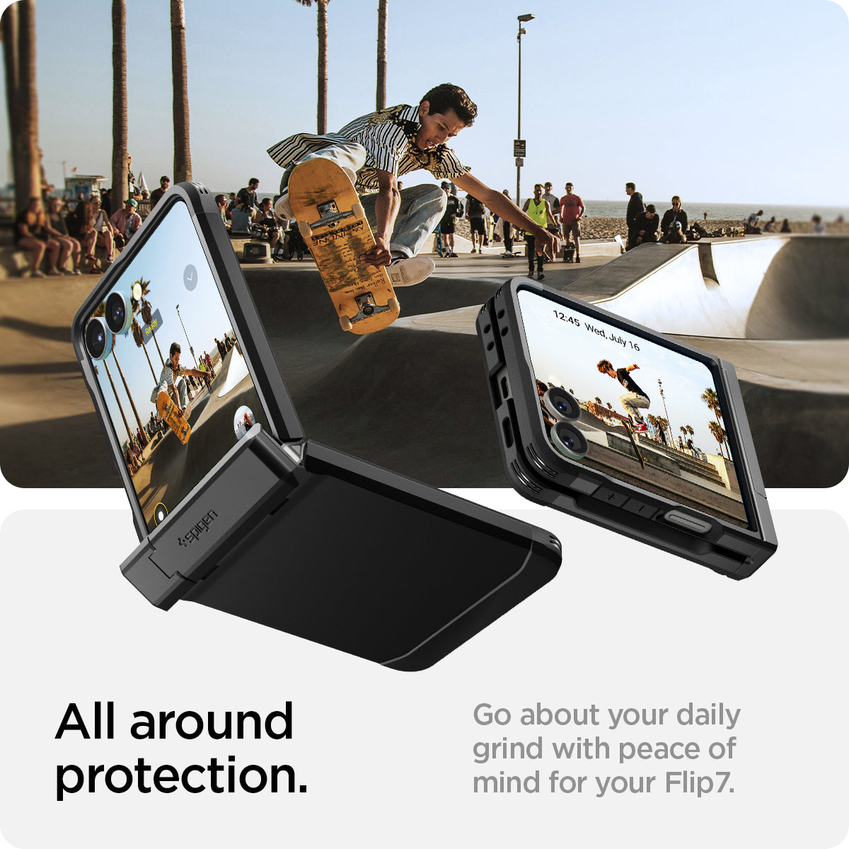 Spigen Tough Armor Pro (MagFit) Case for Samsung Galaxy Z Flip 7