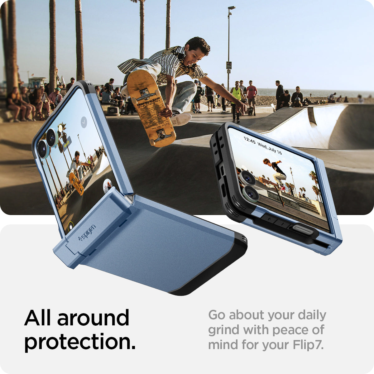 Spigen Tough Armor Pro (MagFit) Case for Samsung Galaxy Z Flip 7