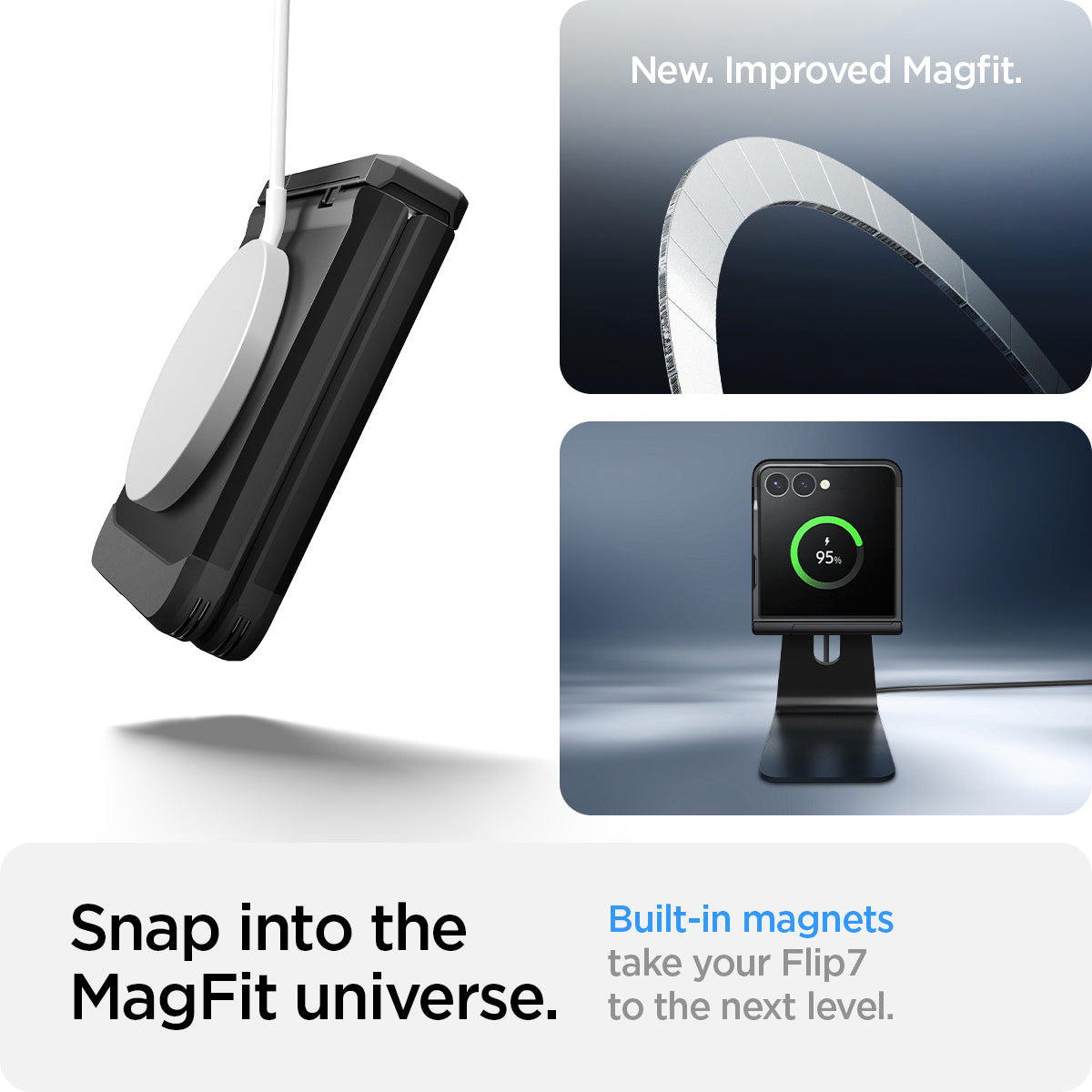 Spigen Tough Armor Pro (MagFit) Case for Samsung Galaxy Z Flip 7