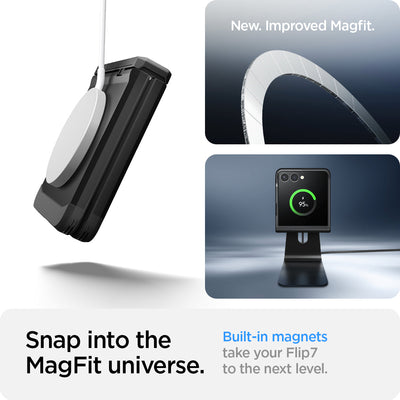 Spigen Tough Armor Pro (MagFit) Case for Samsung Galaxy Z Flip 7