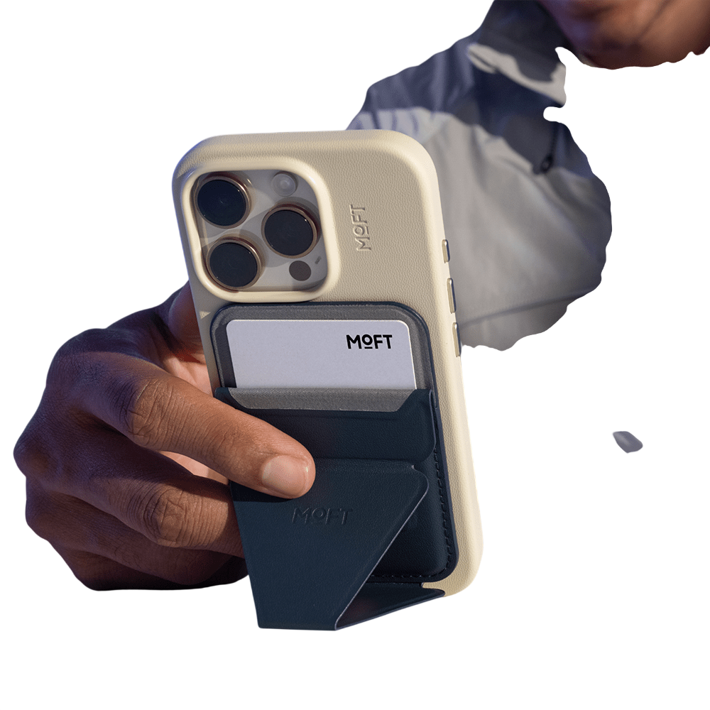 Moft Snap-on Phone Stand & Wallet MOVAS™  - MagSafe Compatible