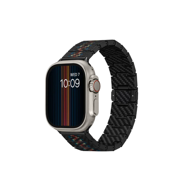 Pitaka Carbon Fiber Watch Band for Apple Watch Ultra 2 / Ultra 1 & Series 9 / 8 / 7 45mm - Rhapsody