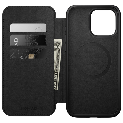 غلاف جلد حديث من نوماد لجهاز آيفون 16 برو ماكس (جلد نوماد)