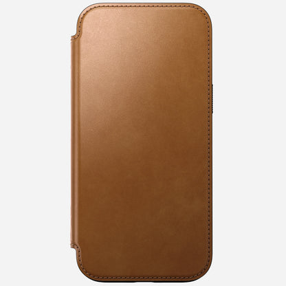 Nomad Modern Leather Folio Case for iPhone 16 Pro Max