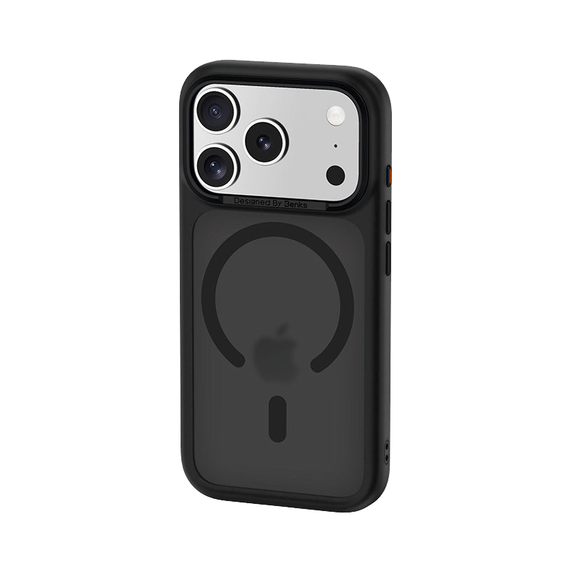 Benks Mist Phone Case for iPhone 18 Pro / 18 Pro Max & iPhone 17 Series (17 / Pro / Pro Max / Air) - Black 