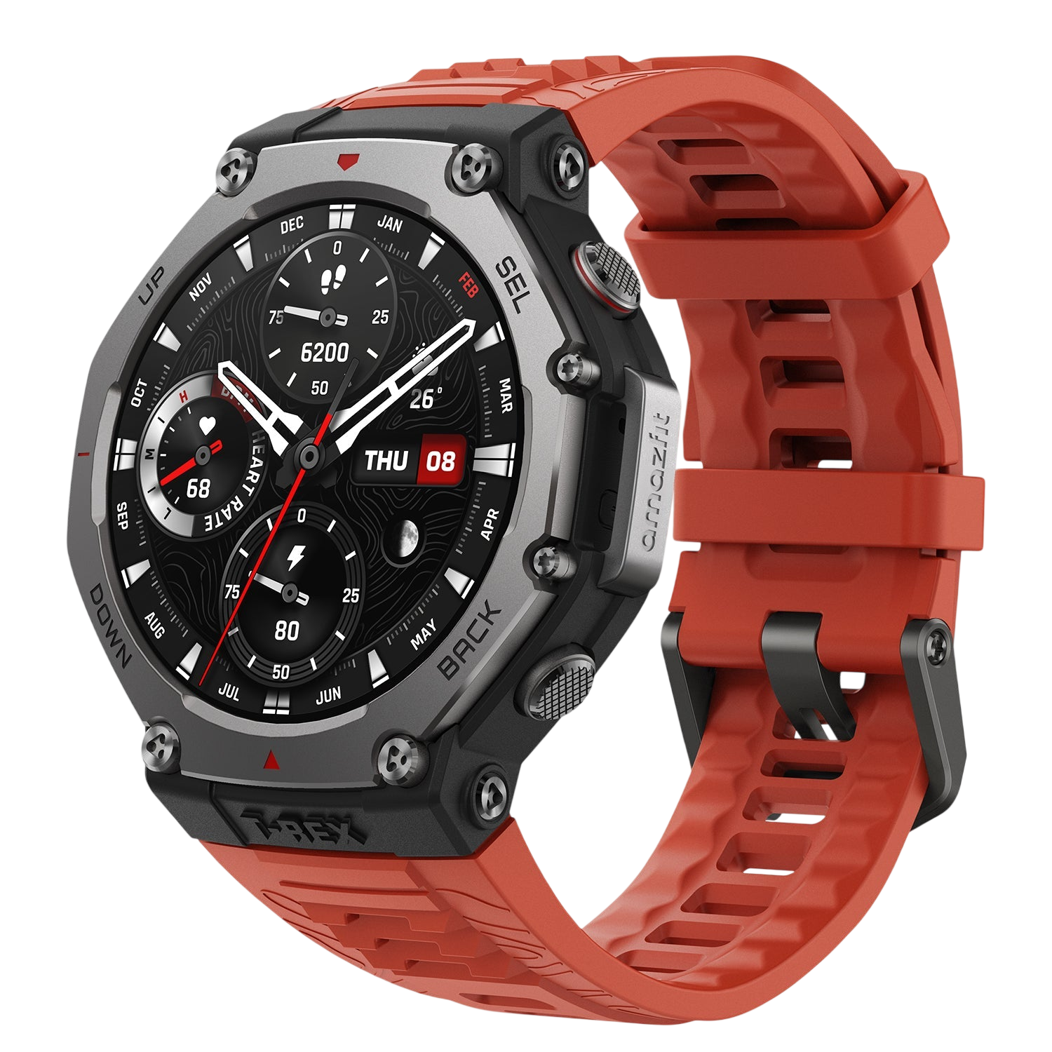Amazfit T-Rex 3 Lava red