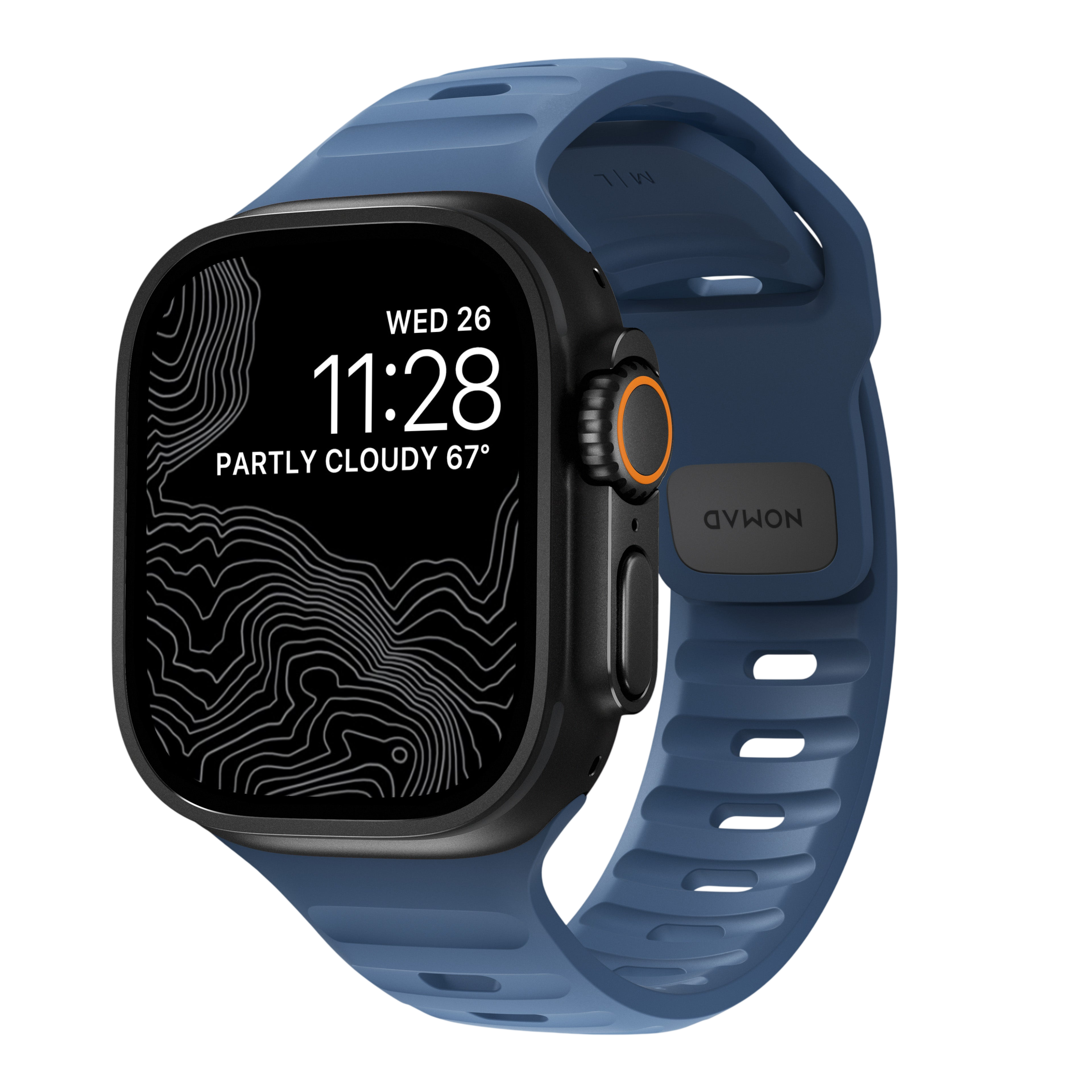 Nomad Waterproof Sport Band for Apple Watch 49mm / 46mm / 45mm