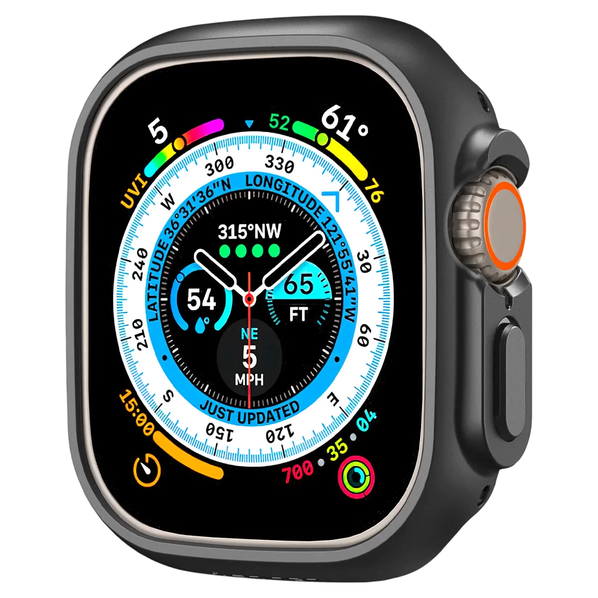 Spigen Thin Fit Case for Apple Watch Ultra 3 / Ultra 2 / Ultra