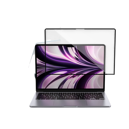 واقي شاشة Spigen GLAS.tR SLIM لجهاز MacBook Air (M4 / M3 / M2)