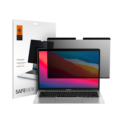 Spigen Safe View Privacy Screen Protector for MacBook Pro  (M5 / M4 / M3 / M2 / M1)