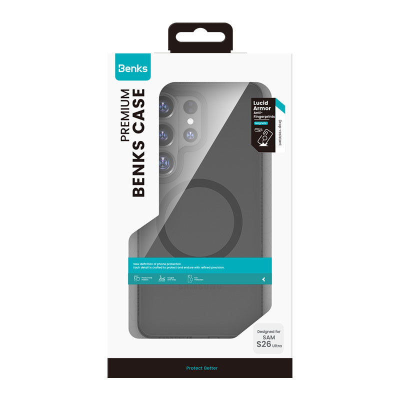 Benks Magnetic Lucid Armor Case for Samsung Galaxy S26 Series
